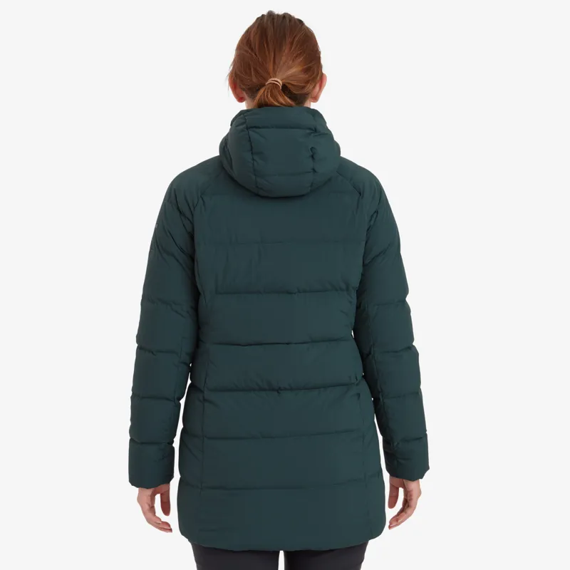 Montane Women's Tundra Hooded Down Jacket - Deep Forest-4